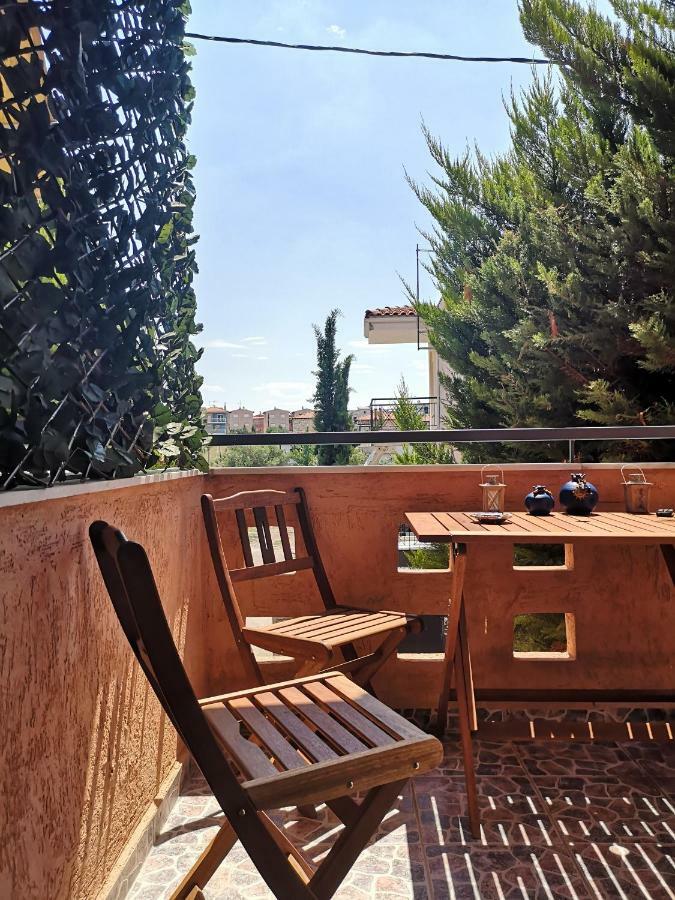 Greca Mare-Traditional Greek Boutique Apt. Psakoudia Ngoại thất bức ảnh